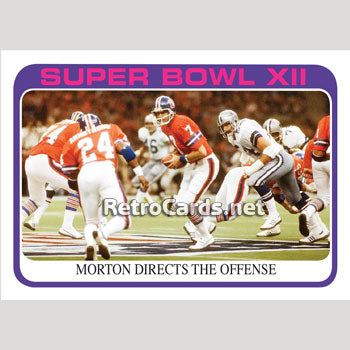 1978T Highlight Craig Morton Denver Broncos