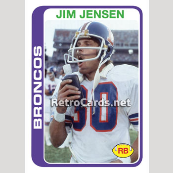 1978T Jim Jensen Denver Broncos