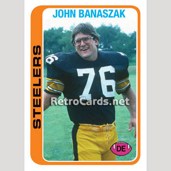 1978T John Banaszak Pittsburgh Steelers