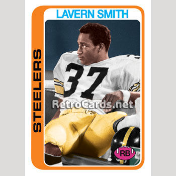 1978T Lavern Smith Pittsburgh Steelers