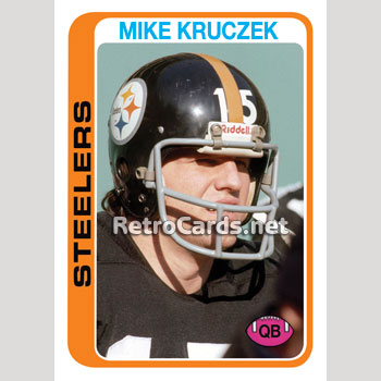 1978T Mike Kruczek Pittsburgh Steelers