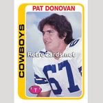 1978T Pat Donovan Dallas Cowboys
