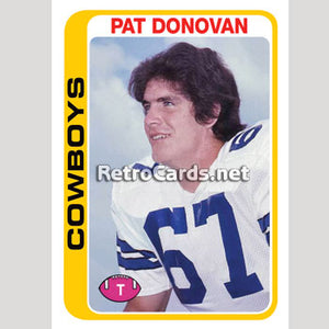 1978T Pat Donovan Dallas Cowboys