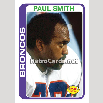 1978T Paul Smith Denver Broncos