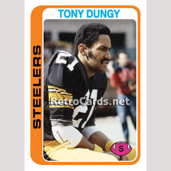 1978T Tony Dungy Pittsburgh Steelers