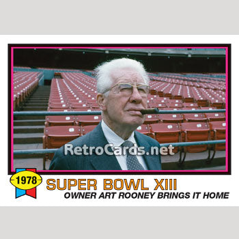 1979T Highlight Art Rooney Pittsburgh Steelers