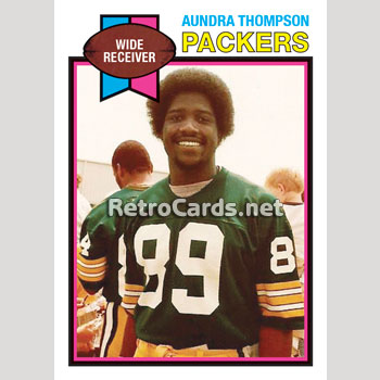 1979T Aundra Thompson Green Bay Packers