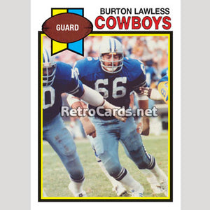 1979T Burton Lawless Dallas Cowboys