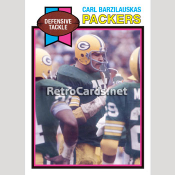 1979T Carl Barzilauskas Green Bay Packers
