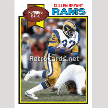 1979T Cullen Bryant Los Angeles Rams