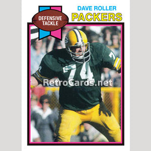 1979T Dave Roller Green Bay Packers