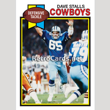 1979T Dave Stalls Dallas Cowboys