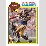 1979T Dennis Harrah Los Angeles Rams