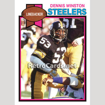 1979T Dennis Winston Pittsburgh Steelers