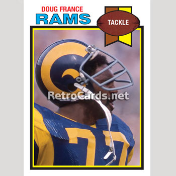 1979T Doug France Los Angeles Rams – RetroCards