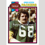 1979T Greg Koch Green Bay Packers