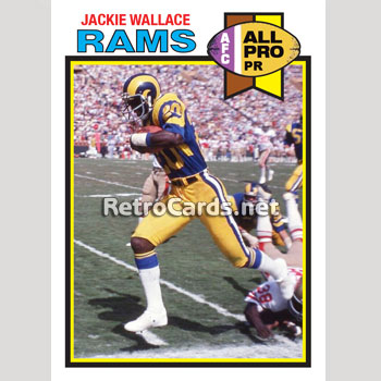 1979T Jackie Wallace Los Angeles Rams