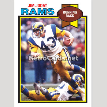 1979T Jim Jodat Los Angeles Rams
