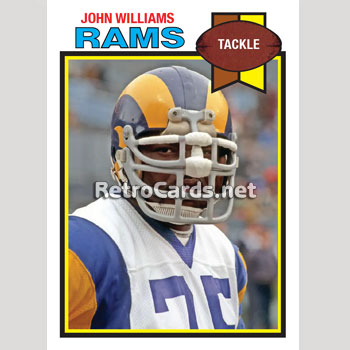 1979T John Williams Los Angeles Rams