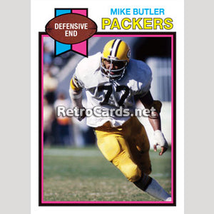 1979T Mike Butler Green Bay Packers
