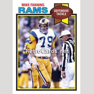1979T Mike Fanning Los Angeles Rams