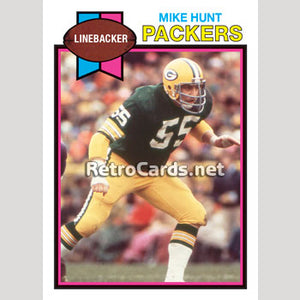 1979T Mike Hunt Green Bay Packers