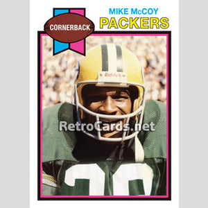 1979T Mike McCoy Green Bay Packers