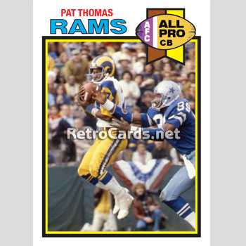 1979T Pat Thomas Los Angeles Rams
