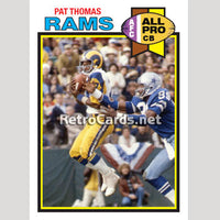 1969T Los Angeles Rams RetroCards Set