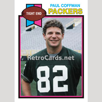 1979T Paul Coffman Green Bay Packers