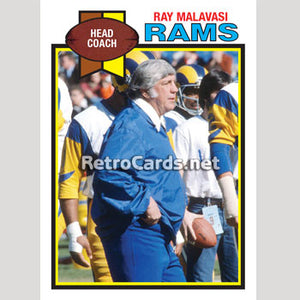 1979T Ray Malavasi Los Angeles Rams
