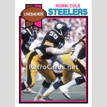 1979T Robin Cole Pittsburgh Steelers