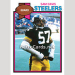 1979T Sam Davis Pittburgh Steelers