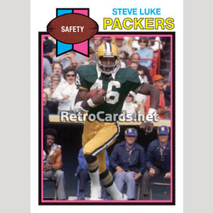 1979T Steve Luke Green Bay Packers