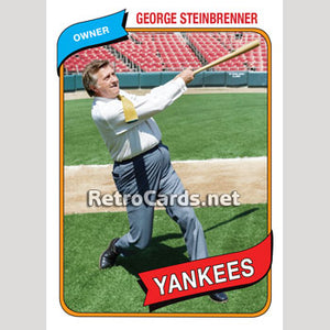 1980T George Steinbrenner New York Yankees