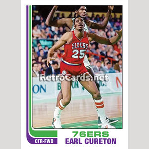 1982-83T Earl Cureton Philadelphia 76ers