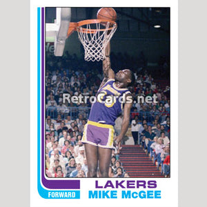 1982-83T Mike McGee Los Angeles Lakers