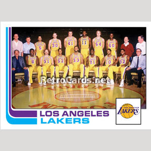 1982-83T Team Los Angeles Lakers