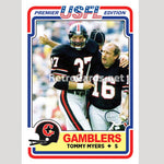 1984T Tommy Myers Houston Gamblers