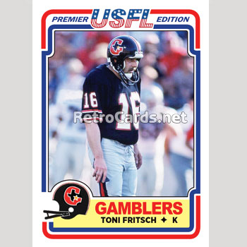 1984T Tony Fritsch Houston Gamblers