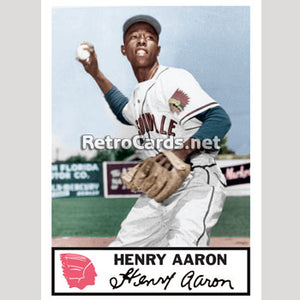1953J Henry Aaron Milwaukee Braves