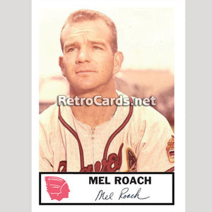 1953J Mel Roach Milwaukee Braves