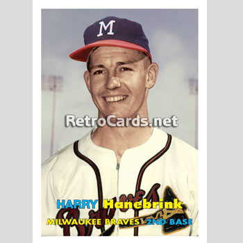 1957T-Harry-Hanebrink-Milwlaukee-Braves