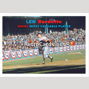 1957T World Series MVP Lew Burdette