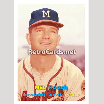 1957T Milwaukee Braves RetroCards Set