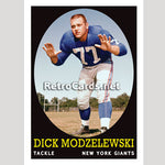 1958T-Dick-Modzelewski-New-York-Giants