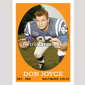 1958T Don Joyce Baltimore Colts