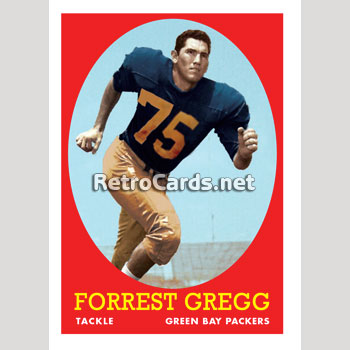 1969T Green Bay Packers RetroCards Set