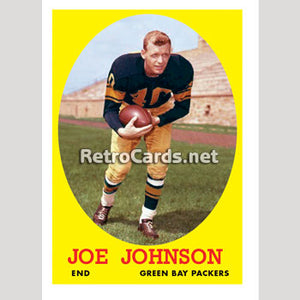 1958T Joe Johnson Green Bay Packers