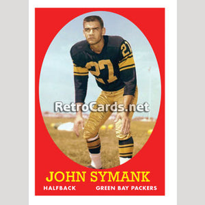 1958T John Symank Green Bay Packers
